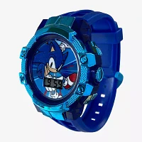 Sonic the Hedgehog Boys Blue Strap Watch Snc4415mjc