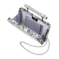N By Nina Snake Minaudiere Evening Bag