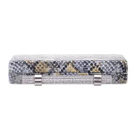 N By Nina Snake Minaudiere Evening Bag