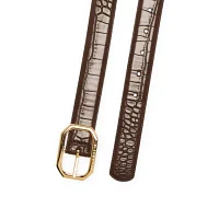Liz Claiborne 29mm Geo Flip Reversible Womens Belt