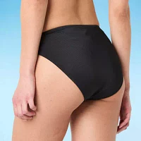 Decree Womens Neon Textured Hipster Bikini Swimsuit Bottom Juniors