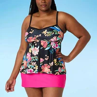 Sonnet Shores Floral Tankini Swimsuit Top