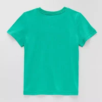 Okie Dokie Toddler & Little Boys Crew Neck Short Sleeve Graphic T-Shirt
