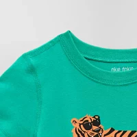 Okie Dokie Toddler & Little Boys Adaptive Crew Neck Short Sleeve Graphic T-Shirt
