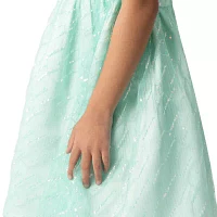 Rare Editions Little Girls Embellished Sleeveless Flower Girl Fit + Flare Dress