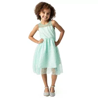 Rare Editions Little Girls Embellished Sleeveless Flower Girl Fit + Flare Dress
