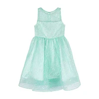 Rare Editions Little Girls Embellished Sleeveless Flower Girl Fit + Flare Dress