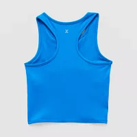 Xersion Little & Big Girls Crew Neck Tank Top