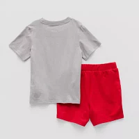 Toddler Boys 2-pc. Spiderman Short Set