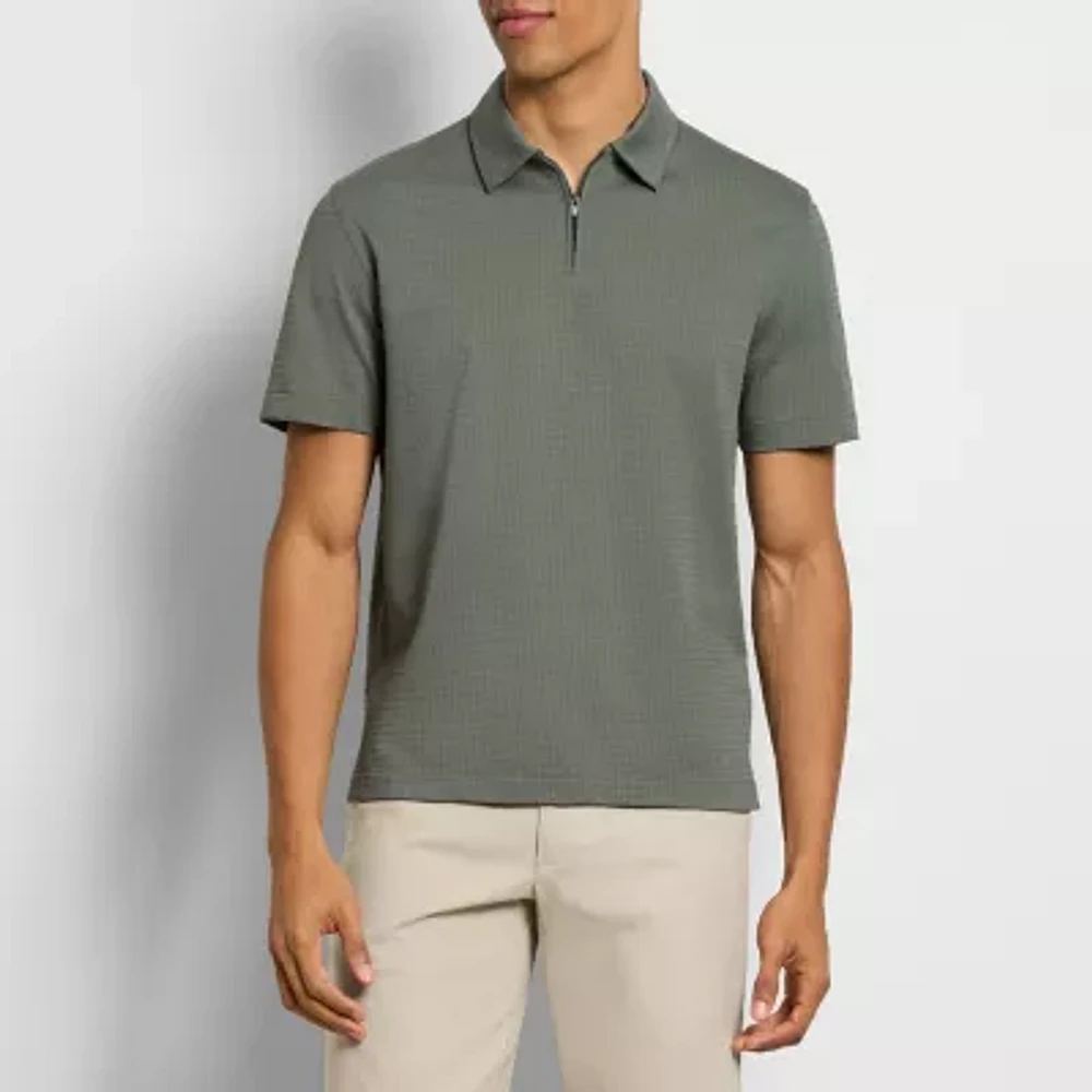 Van Heusen Mens Short Sleeve Pullover Sweater