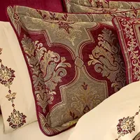 Queen Street Matilda 4-pc. Damask + Scroll Comforter Set