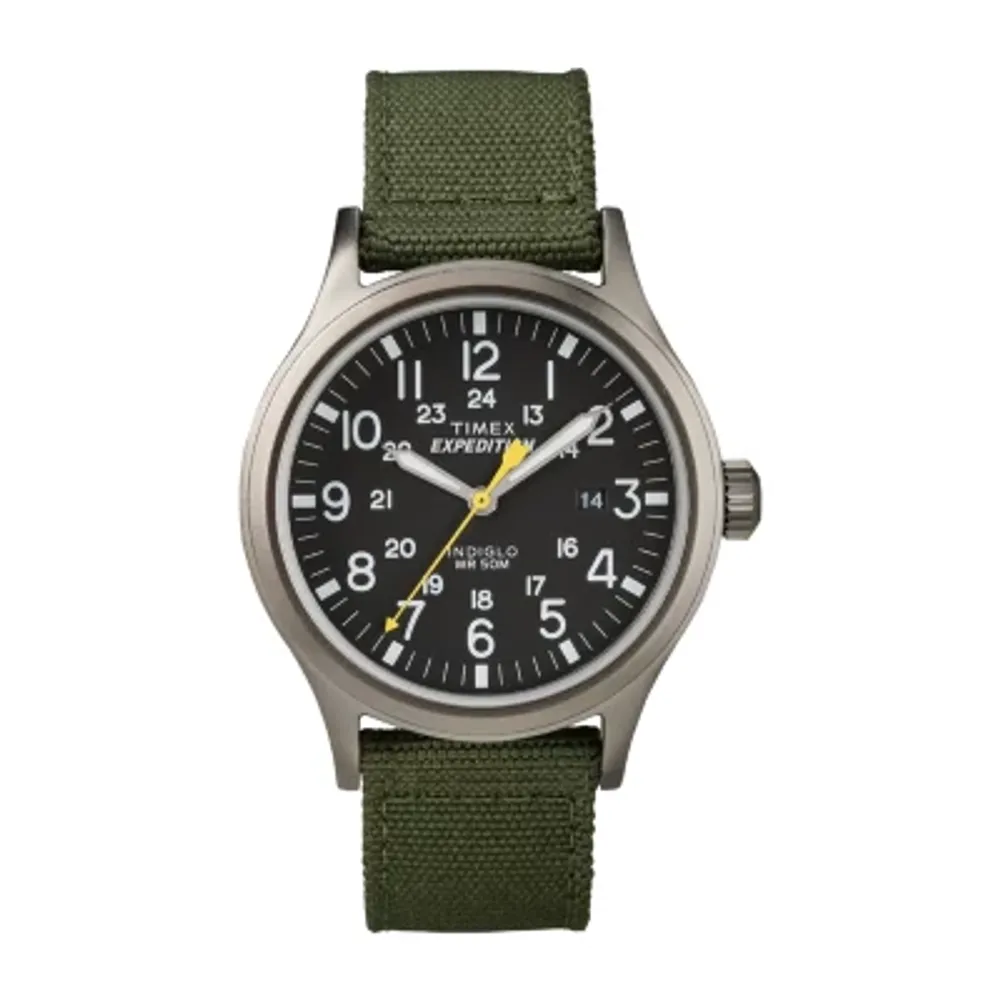 Timex Expedition Scout Mens Green Strap Watch T49961jt