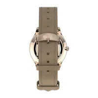 Timex Womens Rose Goldtone Leather Strap Watch Tw2t72400jt