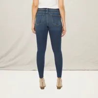 a.n.a Womens Mid Rise Ripped Jegging