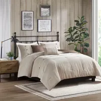 Madison Park Lennox Corduroy 5-pc. Midweight Comforter Set