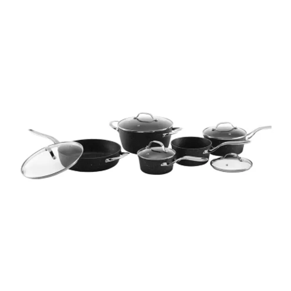 The Rock by Starfrit 10 Piece Copper Cookware Set