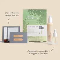 Pure Culture Custom Moisturizer& Serum+Skin Test Kit ($81 Value)