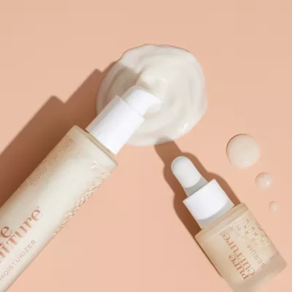 Pure Culture Custom Moisturizer& Serum+Skin Test Kit ($81 Value)