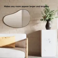 Hubba Pebble - 36" Height Wall Mirror