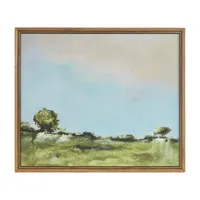 Martha Stewart Across The Plains 2 Framed Canvas Art