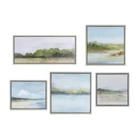 Martha Stewart Vista Framed Gallery 5-pc. Wall Art Sets