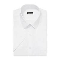 Van Heusen Big & Tall Mens Regular Fit Easy Care Short Sleeve Dress Shirt