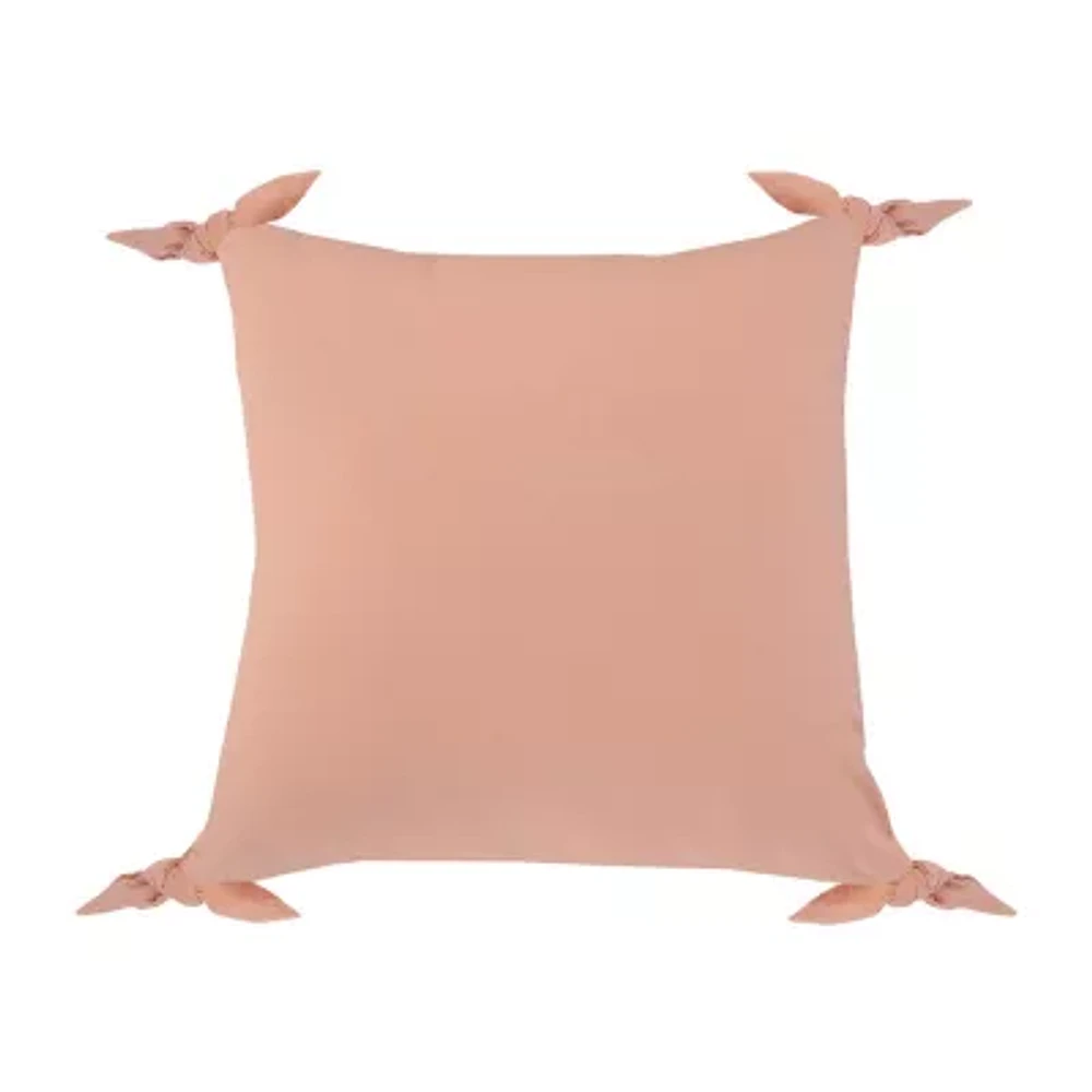 Lr Home Alisey Solid Square Throw Pillow