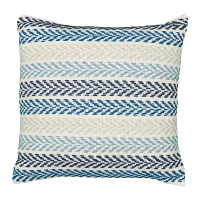 Lr Home Ash Sen Stripe Square Throw Pillows