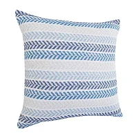 Lr Home Ash Sen Stripe Square Throw Pillows