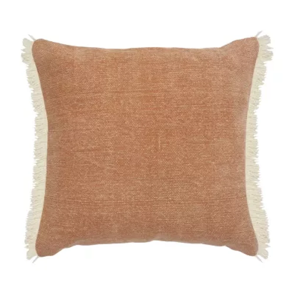 Lr Home Alis Ben Solid Square Throw Pillows