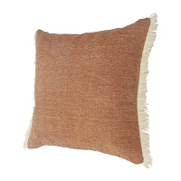 Lr Home Alis Ben Solid Square Throw Pillows