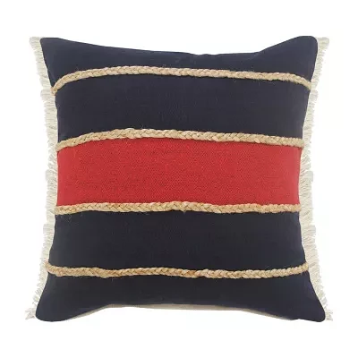 Lr Home Darris Stripe Square Throw Pillow