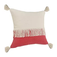 Lr Home Danny Textured Square Throw Pillows