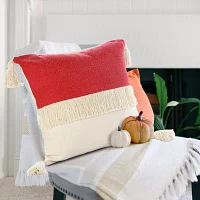 Lr Home Danny Textured Square Throw Pillows