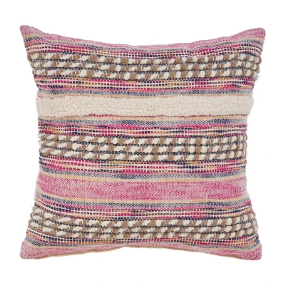 Lr Home Elle Stripe Square Throw Pillows