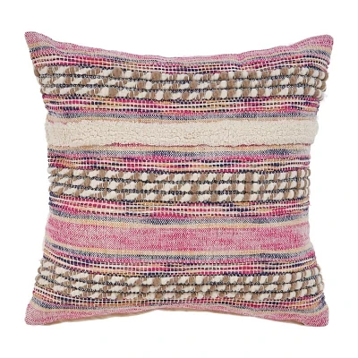 Lr Home Elle Stripe Square Throw Pillow