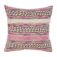 Lr Home Elle Stripe Square Throw Pillows