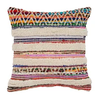 Lr Home Eltoge Stripe Square Throw Pillow