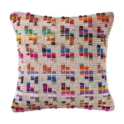 Lr Home Emli Geometric Square Throw Pillow