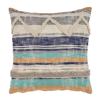 Lr Home Erica Stripe Square Throw Pillow