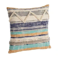 Lr Home Erica Stripe Square Throw Pillow