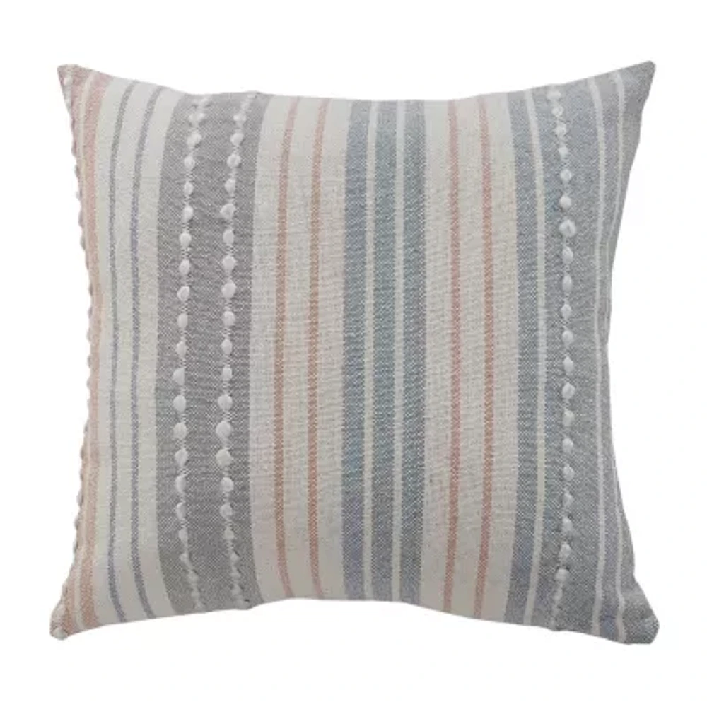 Lr Home Jane Stripe Square Throw Pillow