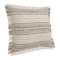 Lr Home Jan Dia Stripe Square Throw Pillows