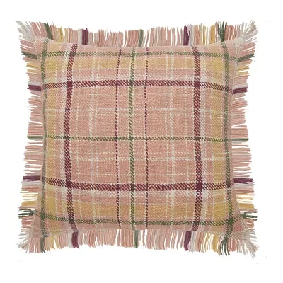 Lr Home Astra Plaid Square Throw Pillow