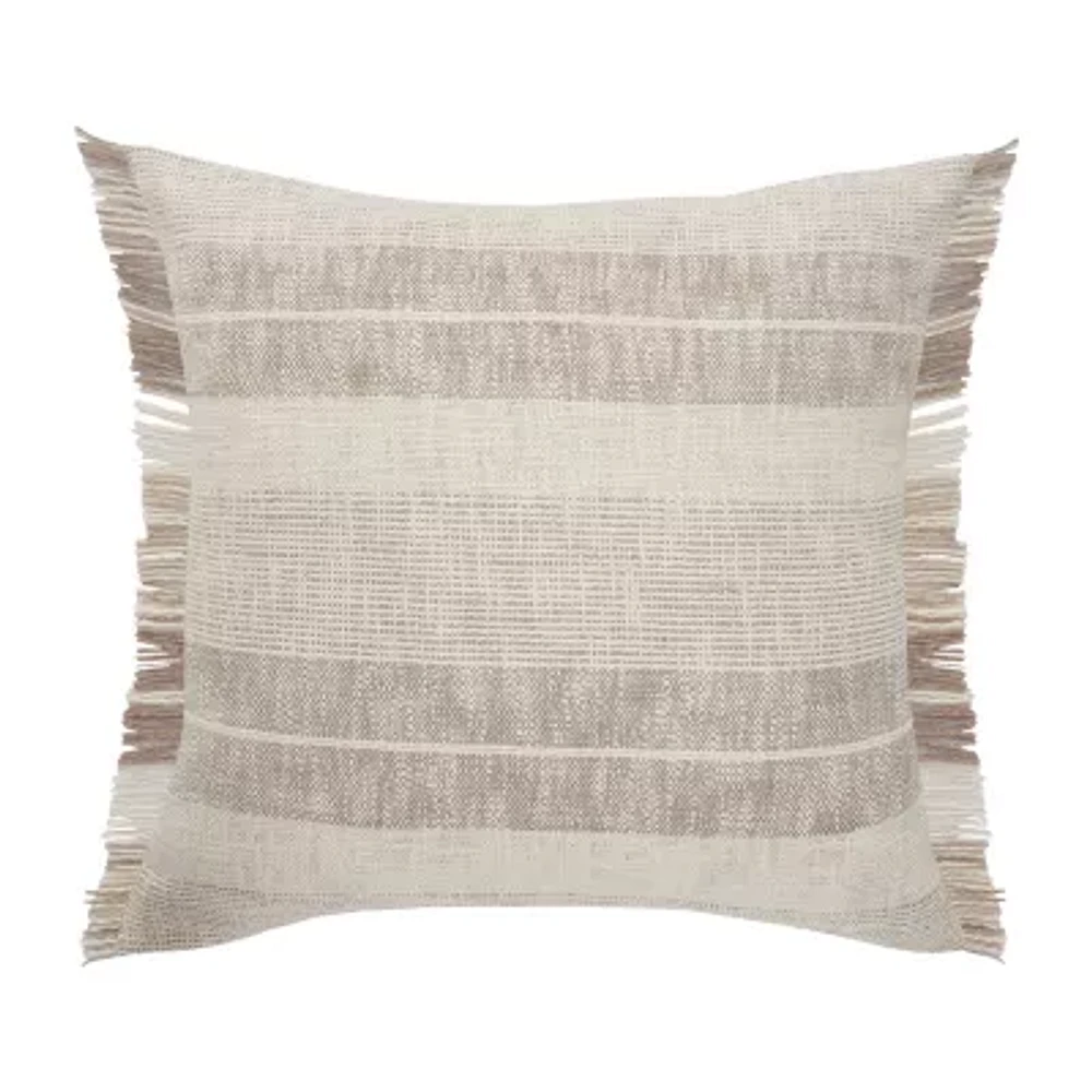 Lr Home Jan Sam Stripe Square Throw Pillows