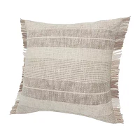 Lr Home Jan Sam Stripe Square Throw Pillows