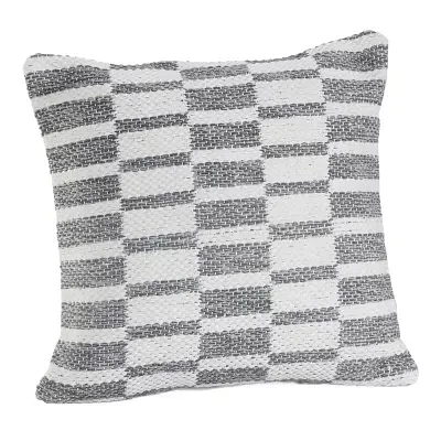 Lr Home Mony Geometric Square Throw Pillow