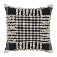 Lr Home Marry Checked Square Throw Pillows