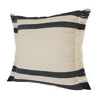 Lr Home Mistaus Stripe Square Throw Pillow