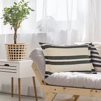 Lr Home Mistaus Stripe Square Throw Pillows